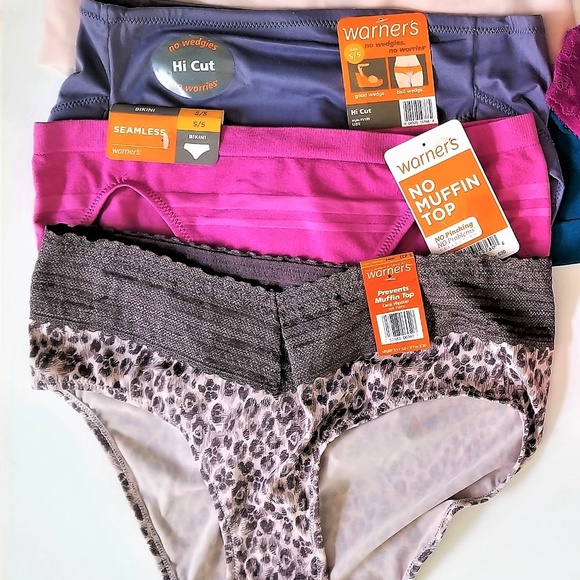 Warners / Mixed Other - 10 New Small Womans Panty Mixed Lot Bikini Hipster
